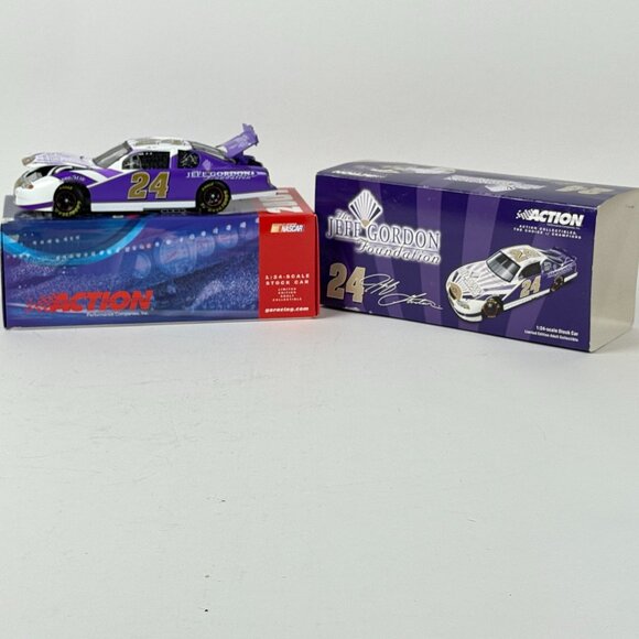 Action Jeff Gordon Foundation #24 Monte Carlo Diecast 1:24 Scale Racing Car - Picture 8 of 10